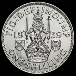 1939 George VI Silver Scottish Shilling Reverse