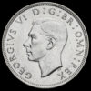 1944 George VI Silver Half Crown Obverse