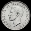 1944 George VI Silver Half Crown Obverse