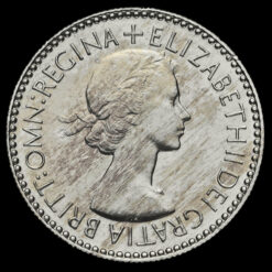 1953 Elizabeth II Proof Sixpence Obverse