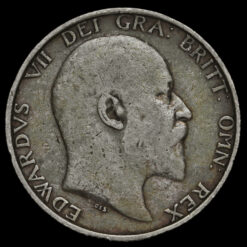 1906 Edward VII Silver Shilling Obverse