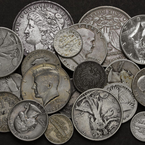 173 Grams Assorted .900 Silver Bullion Investment Coins