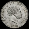 1818 George III Milled Silver Half Crown Obverse