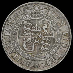 1819 George III Milled Silver Half Crown Reverse