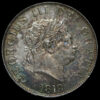 1819 George III Milled Silver Half Crown Obverse