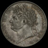 1820 George IV Milled Silver Half Crown Obverse