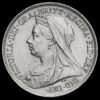 1901 Queen Victoria Veiled Head Silver Sixpence Obverse
