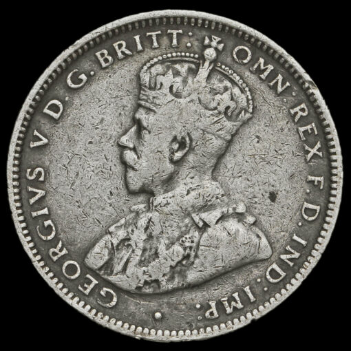 Australia 1921 George V Silver Shilling Obverse