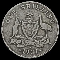 Australia 1921 George V Silver Shilling Reverse