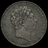 1820 George III Milled Silver LX Crown Obverse