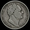 1836 William IV Milled Silver Half Crown Obverse