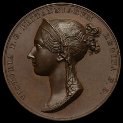 1838 Queen Victoria Official Coronation Medal Obverse