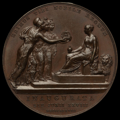 1838 Queen Victoria Official Coronation Medal