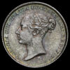 1843 Queen Victoria Young Head Silver Sixpence Obverse