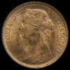 1887 Queen Victoria Halfpenny Obverse