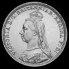 1888 Queen Victoria Jubilee Head Silver Groat Obverse