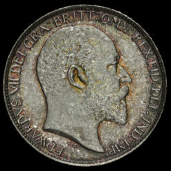 1902 Edward VII Silver Sixpence Obverse