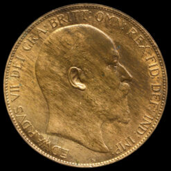 1904 Edward VII Penny Obverse