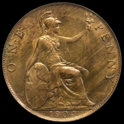 1904 Edward VII Penny Reverse