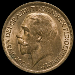 1917 George V Halfpenny Obverse
