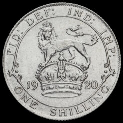 1920 George V Silver Shilling Reverse