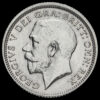 1926 George V Silver Sixpence Obverse