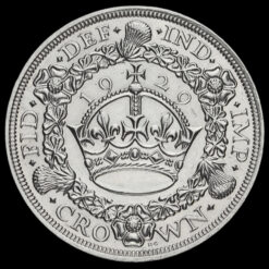 1929 George V Silver Wreath Crown Reverse