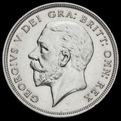 1929 George V Silver Wreath Crown Obverse