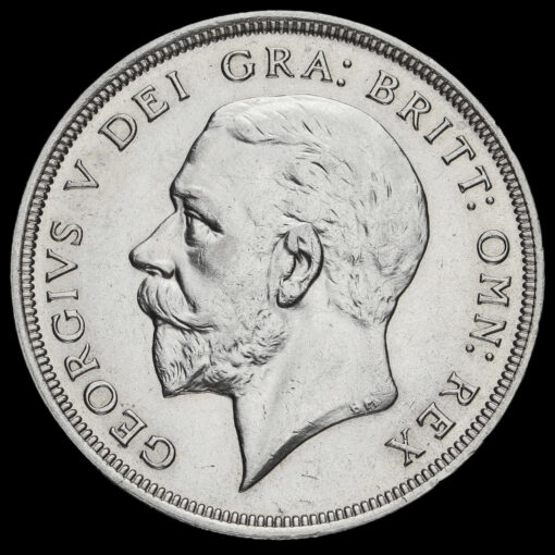 1929 George V Silver Wreath Crown Obverse