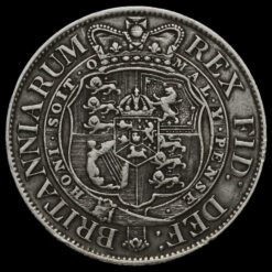 1819 George III Milled Silver Half Crown Reverse