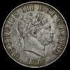 1819 George III Milled Silver Half Crown Obverse