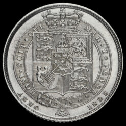 1825 George IV Milled Silver Sixpence Reverse