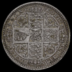 1849 Queen Victoria Godless Florin Reverse