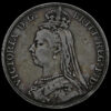 1892 Queen Victoria Jubilee Head Silver Crown Obverse