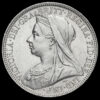 1896 Queen Victoria Veiled Head Silver Florin Obverse