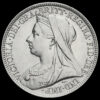 1901 Queen Victoria Veiled Head Silver Florin Obverse