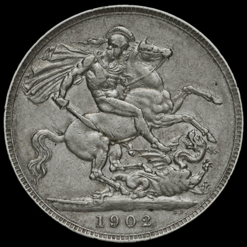 1902 Edward VII Silver Crown Reverse