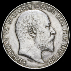 1902 Edward VII Silver Florin Obverse