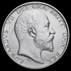 1902 Edward VII Silver Shilling Obverse