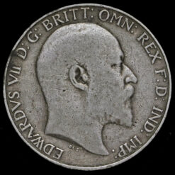 1905 Edward VII Silver Florin Obverse