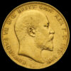 1910 Edward VII Gold Full Sovereign Obverse