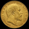 1910 Edward VII Gold Full Sovereign Obverse