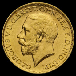 1912 George V Gold Full Sovereign Obverse