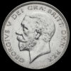 1926 George V Silver Half Crown Obverse