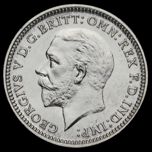 1927 George V Silver Proof Threepence Obverse