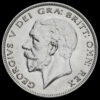 1929 George V Silver Half Crown Obverse