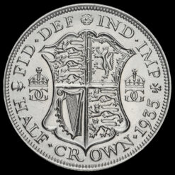 1935 George V Silver Half Crown Reverse