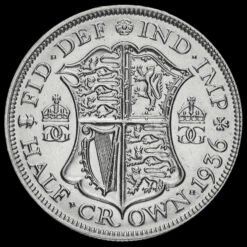 1936 George V Silver Half Crown Reverse
