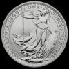 1998 Elizabeth II £2 Britannia 1 Ounce Silver Coin Reverse