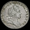 1723 George I Early Milled Silver SSC Sixpence Obverse